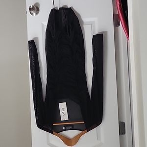 Sheer Black Mini Dress Kim K.